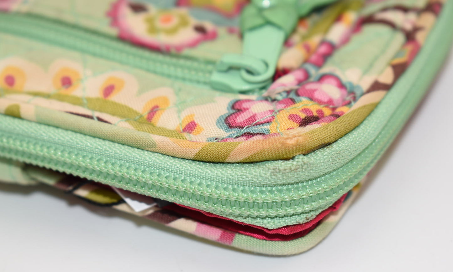 Vera Bradley Turnlock Wallet in "Tutti Frutti" Pattern