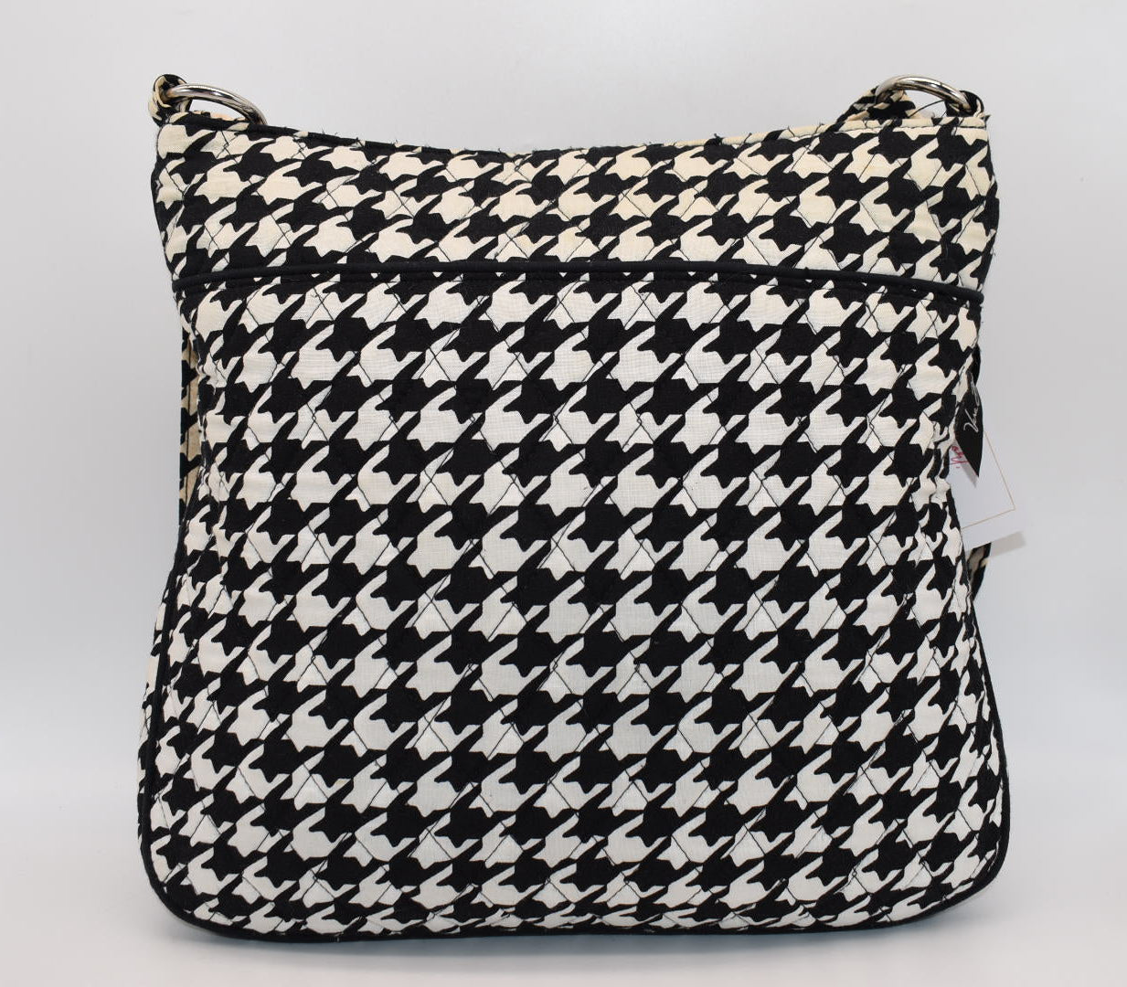 Vera Bradley Triple Zip Hipster Crossbody Bag in "Houndstooth" Pattern