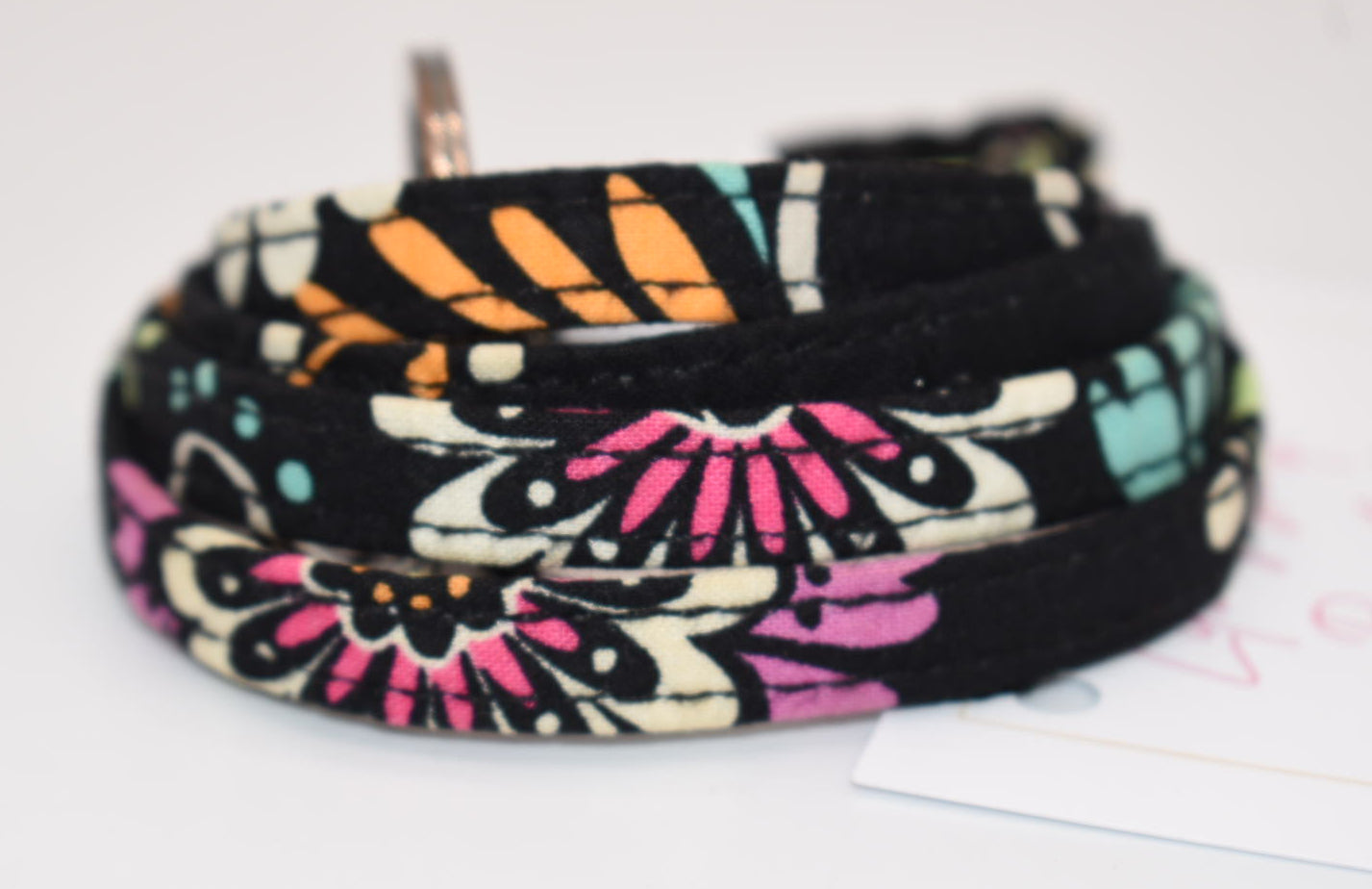 Vera Bradley Breakaway Lanyard in "Bandana Swirl" Pattern