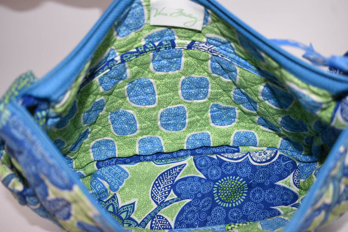 Vera Bradley On-The-Go Convertible Shoulder Bag in "Doodle Daisy" Pattern