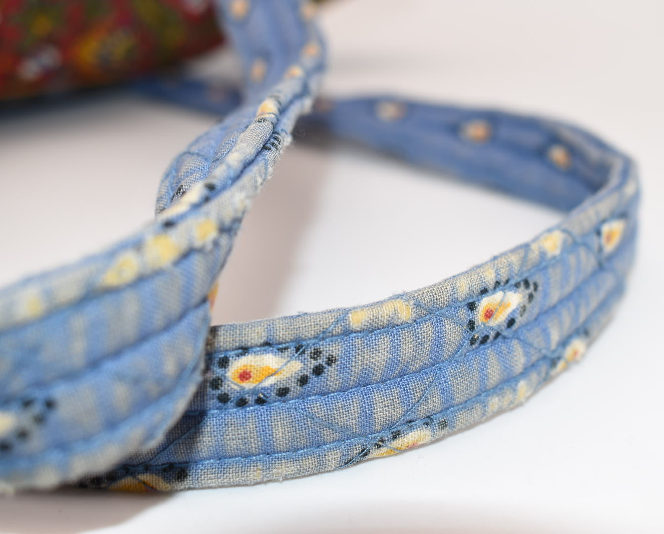 Vera Bradley Paddy Tote Bag in "French Blue Paisley" Pattern