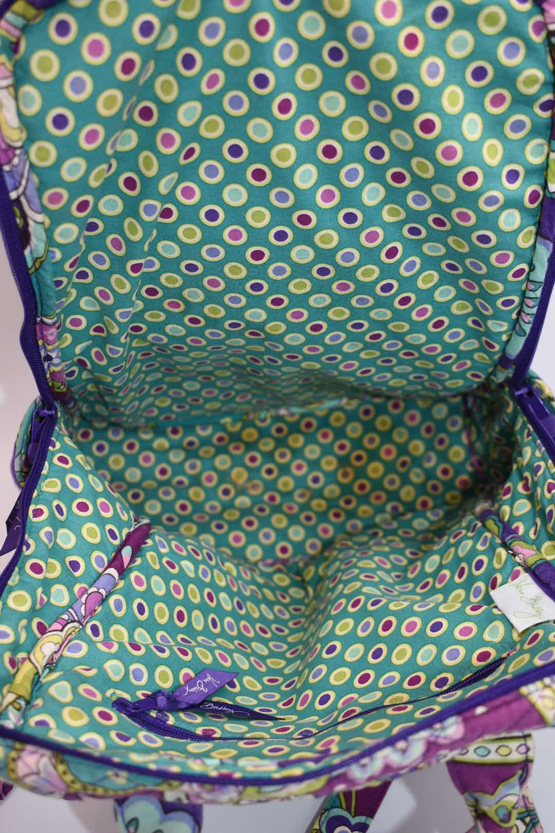 Vera Bradley Ultimate Quilted Cotton Backpack in "Heather" Pattern