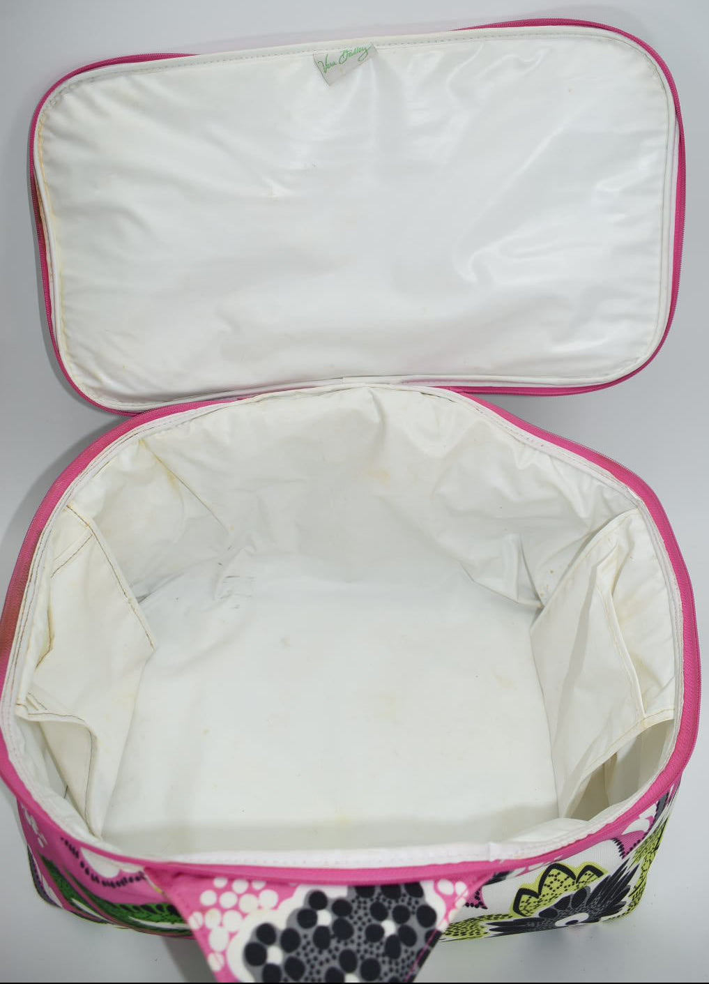 Vera Bradley Large Insulated Cooler Bag in "Priscilla Pink" Pattern
