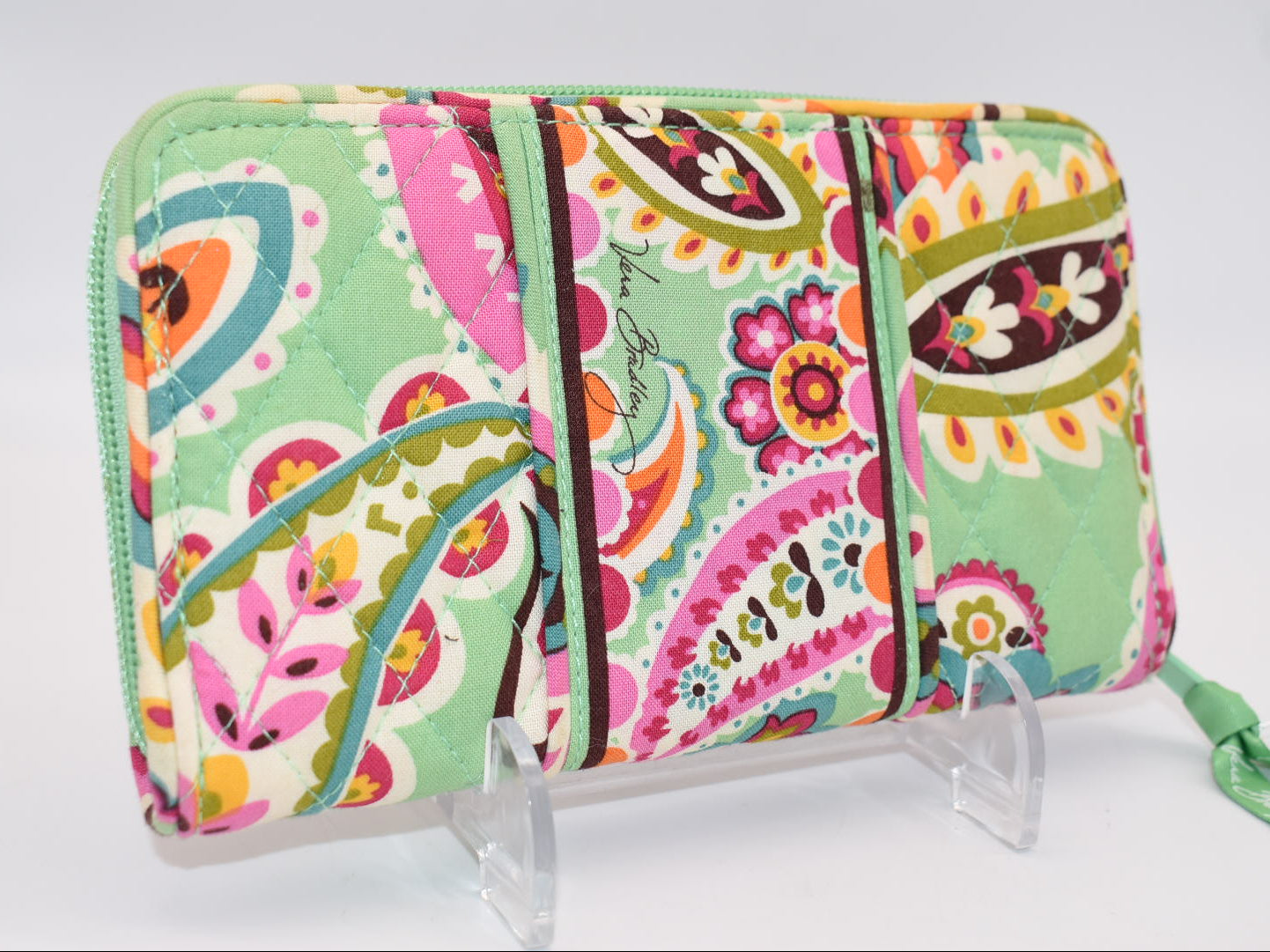 Vera Bradley Accordion Wallet in "Tutti Frutti" Pattern