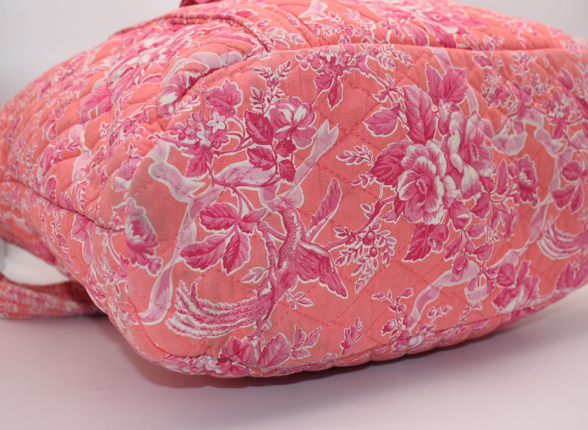 Vera Bradley Large Vera Tote Bag in "Hope Toile" Pattern