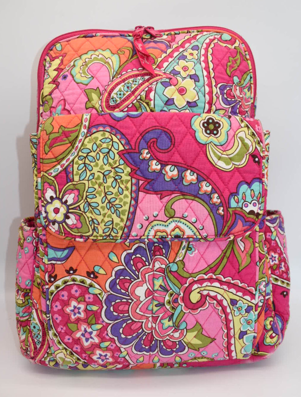 Vera Bradley Ultimate Backpack in "Pink Swirls" Pattern