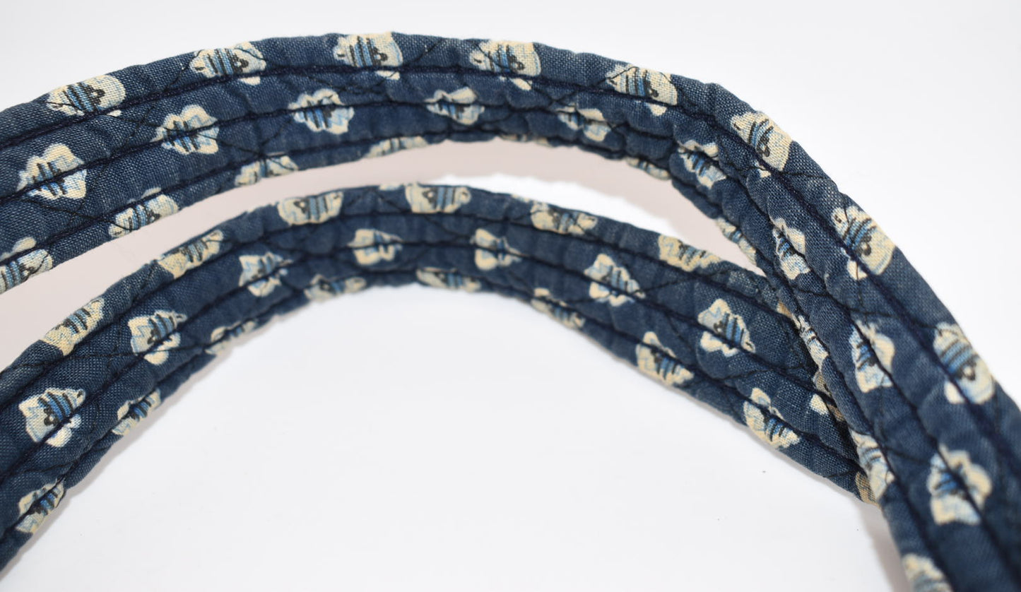 Vera Bradley Villager Tote Bag in "Nantucket Navy" Pattern