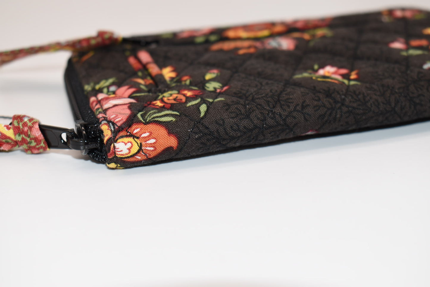 Vera Bradley Zip Around Wallet in "Chocolate" Pattern