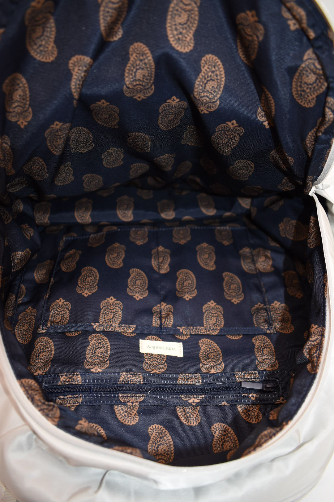 Vera Bradley Bancroft Backpack in Oyster Mushroom