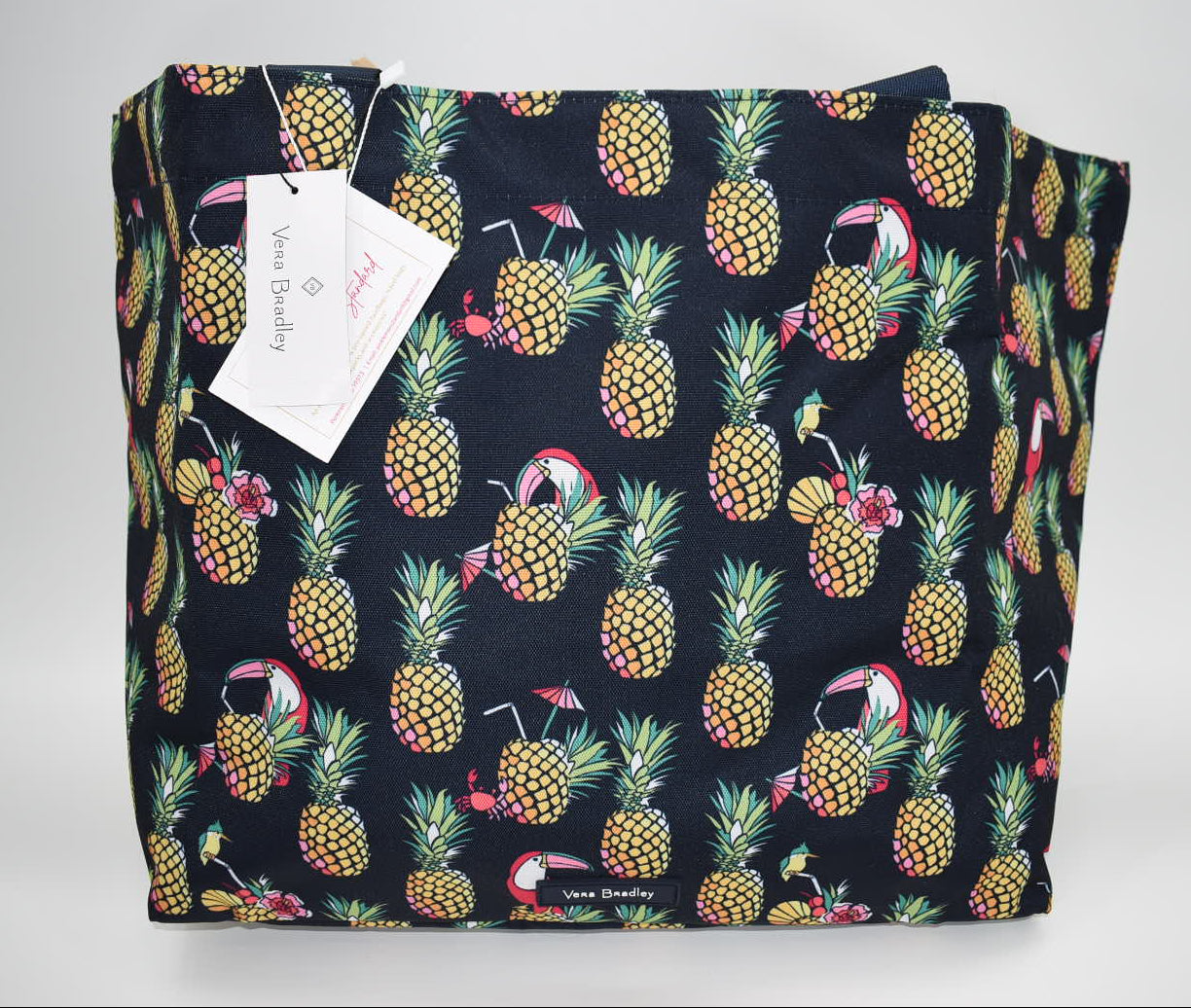Vera Bradley Lighten Up Family Tote Bag in "Toucan Party" Pattern