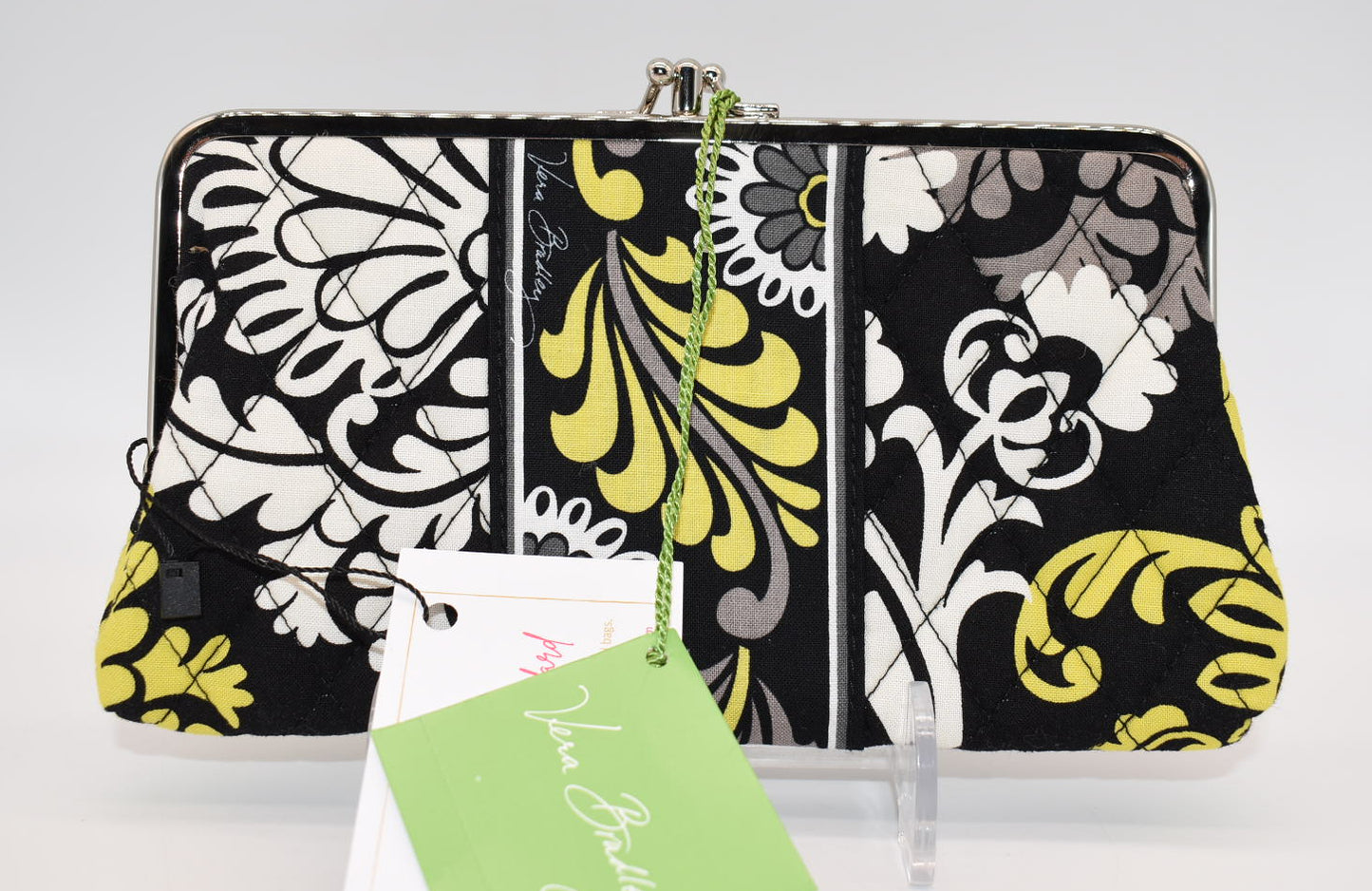 Vera Bradley Double Kisslock Wallet in "Baroque" Pattern