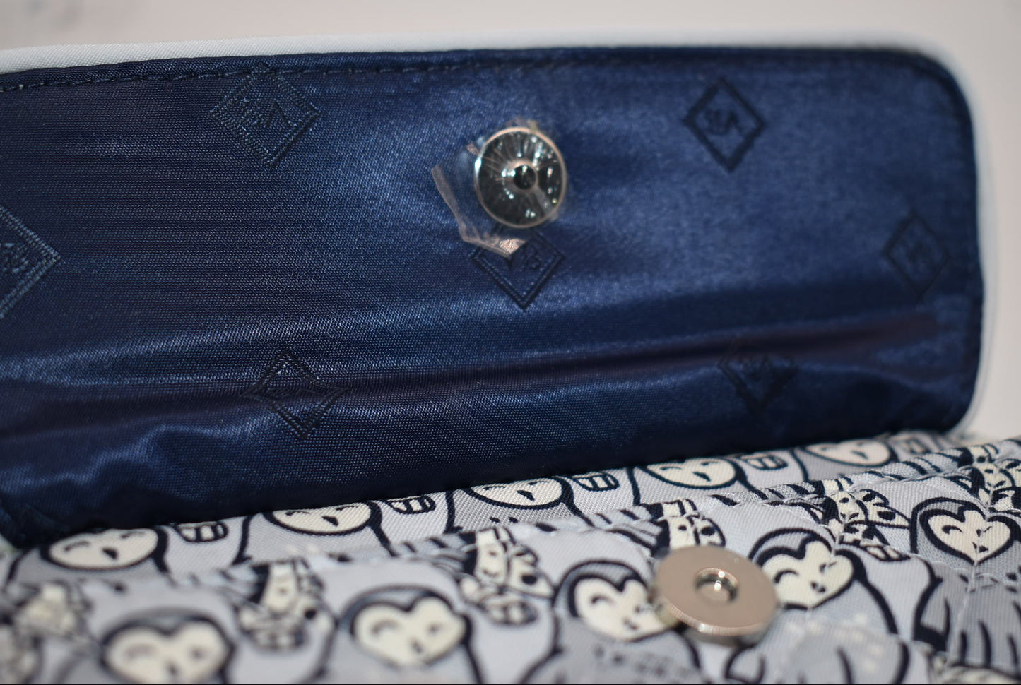Vera Bradley Iconic RFID All in One Crossbody Bag in "Owls" Pattern