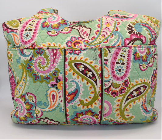Vera Bradley Triple Compartment Laptop Tote Bag in "Tutti Frutti" Pattern