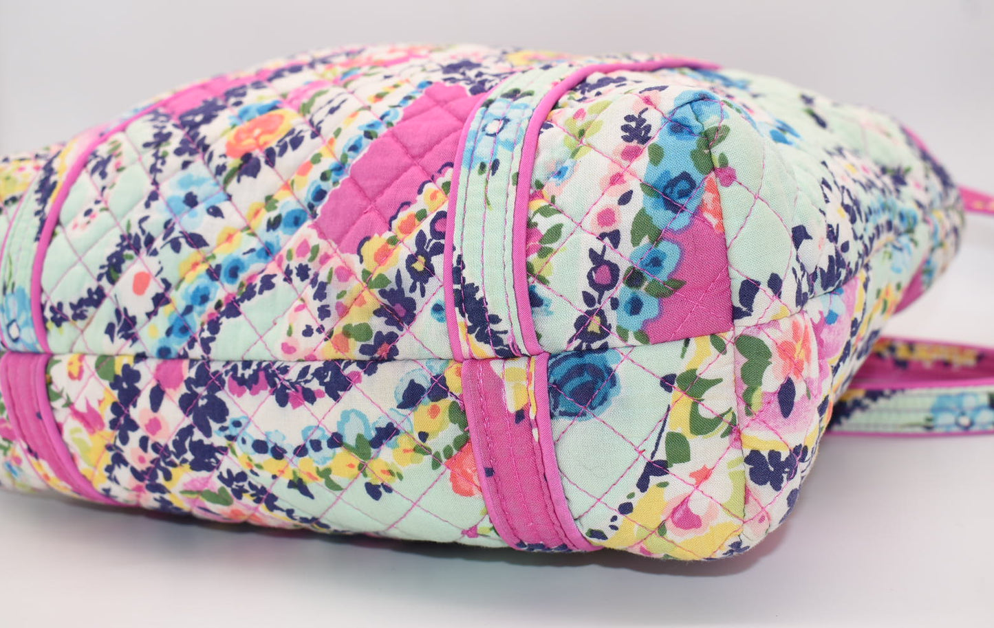 Vera Bradley Iconic Small Vera Tote Bag in "Wildflower Paisley" Pattern