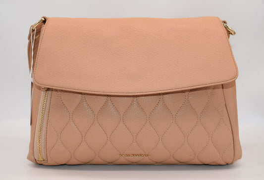 Vera Bradley Cara Convertible Shoulder / Crossbody Bag in Quilted Leather