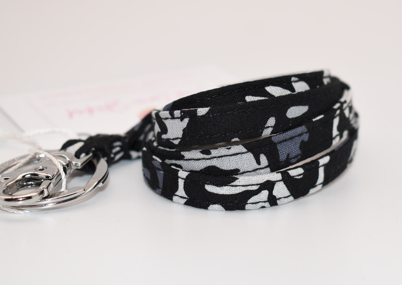 Vera Bradley Lanyard in "Chandelier Noir" Pattern