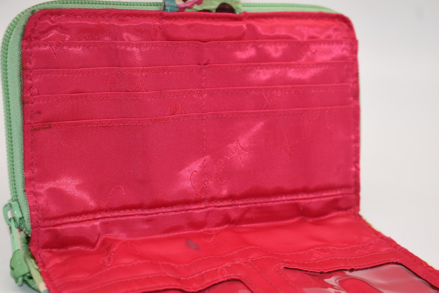 Vera Bradley Turnlock Wallet in "Tutti Frutti" Pattern