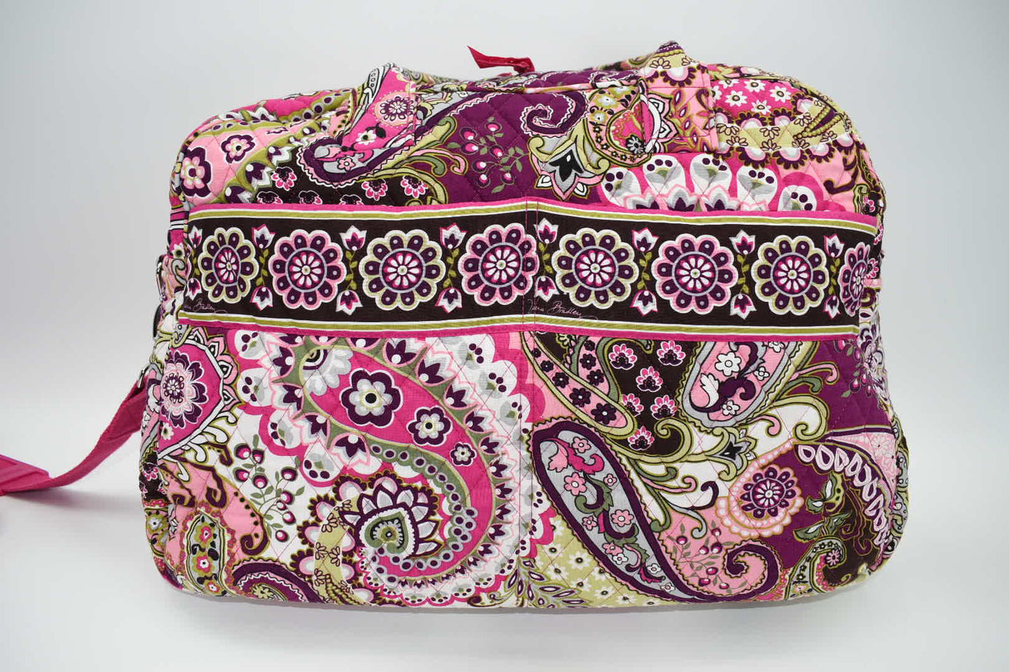 Vera Bradley Weekender Travel Bag  in "Very Berry Paisley" Pattern