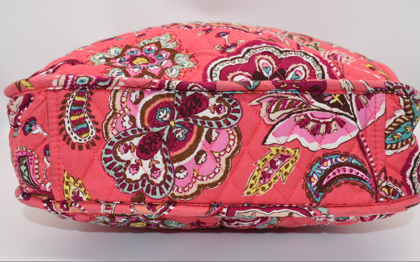 Vera Bradley Tall Tote Bag in "Call Me Coral" Pattern