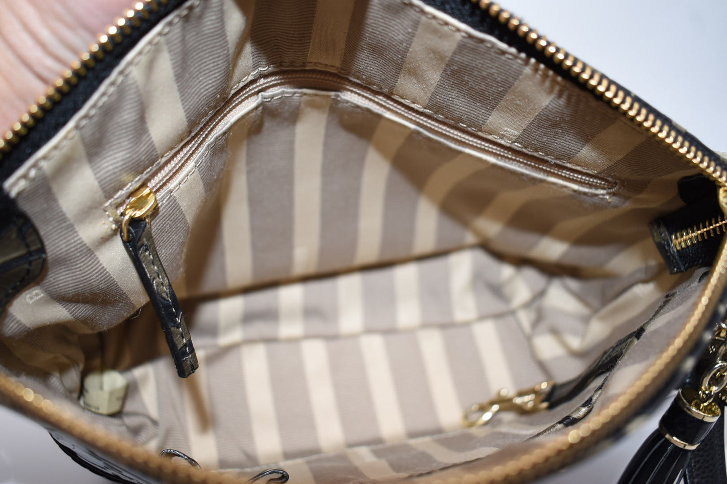 Brahmin Mini Duxbury Crossbody Bag in Mirage Taupe