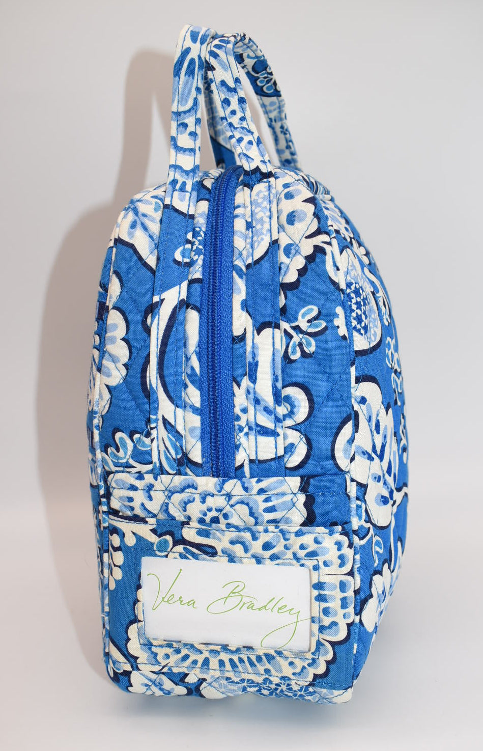 Vera Bradley Lunch Brunch Bag in "Blue Lagoon" Pattern