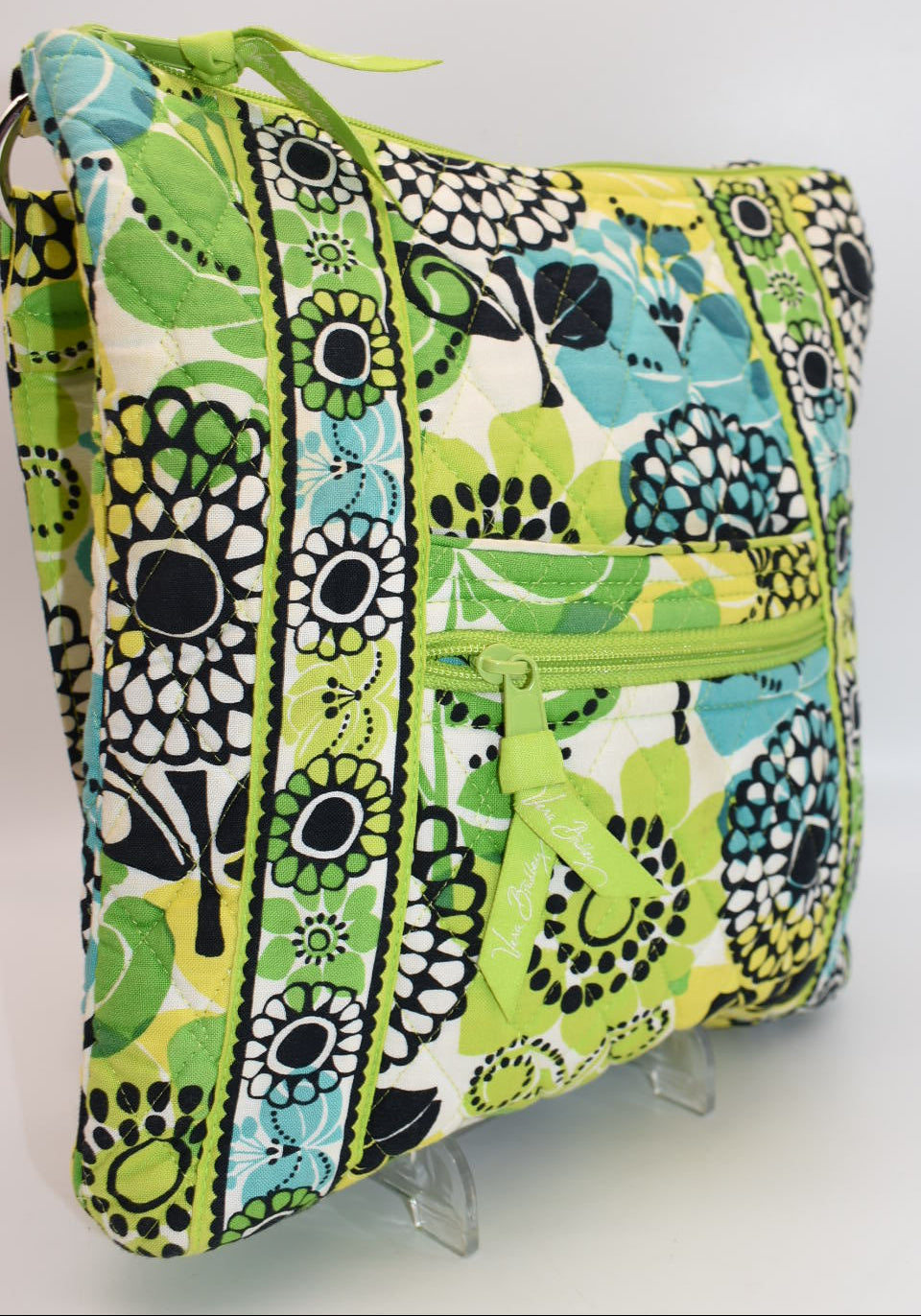 Vera Bradley Hipster Crossbody Bag in "Limes Up" Pattern