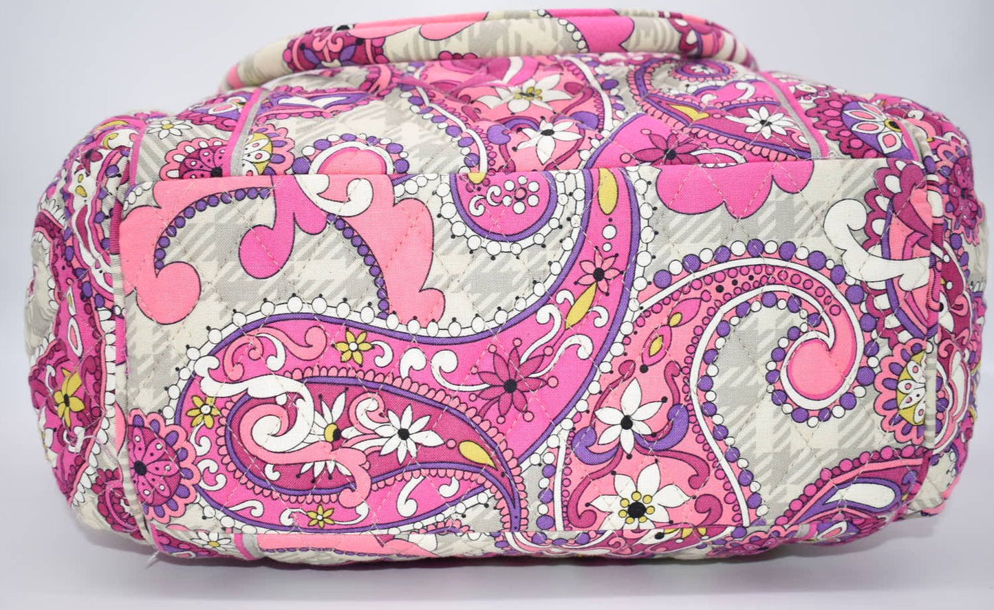 Vera Bradley Side-by-Side Tote Bag in "Paisley Meets Plaid" Pattern