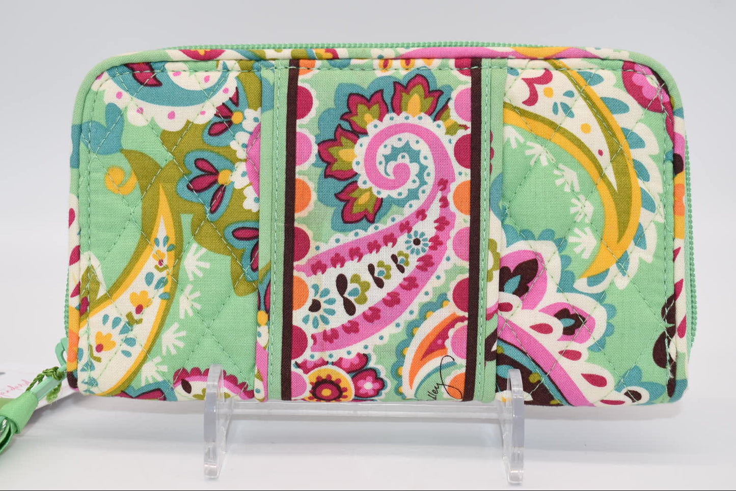 Vera Bradley Accordion Wallet in "Tutti Frutti" Pattern
