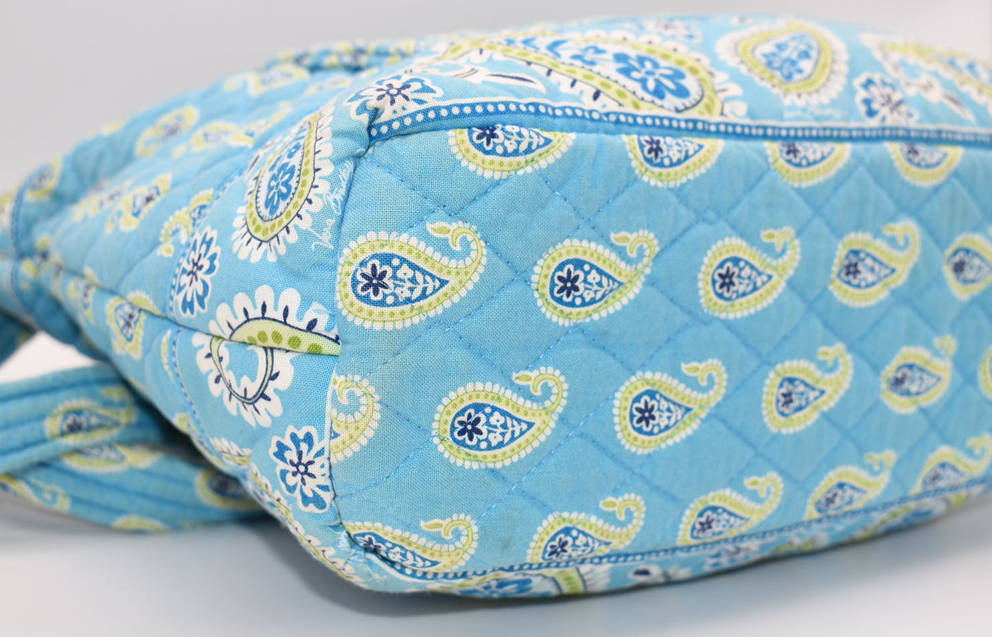 Vera Bradley Villager Tote Bag in "Bermuda Blue" Pattern
