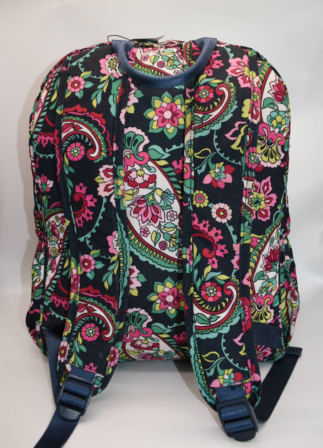 Vera Bradley Lighten Up Campus Backpack in "Petal Paisley" Pattern
