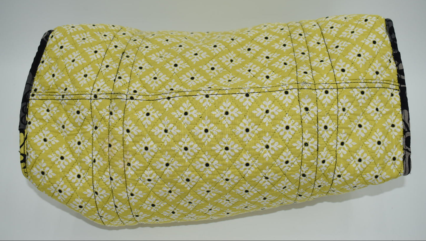 Vera Bradley Medium Duffel Bag in "Baroque" Pattern