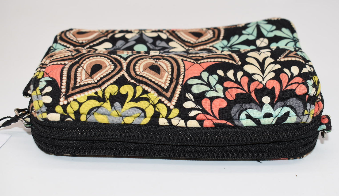 Vera Bradley All-in-One Crossbody Wallet in "Sierra" Pattern