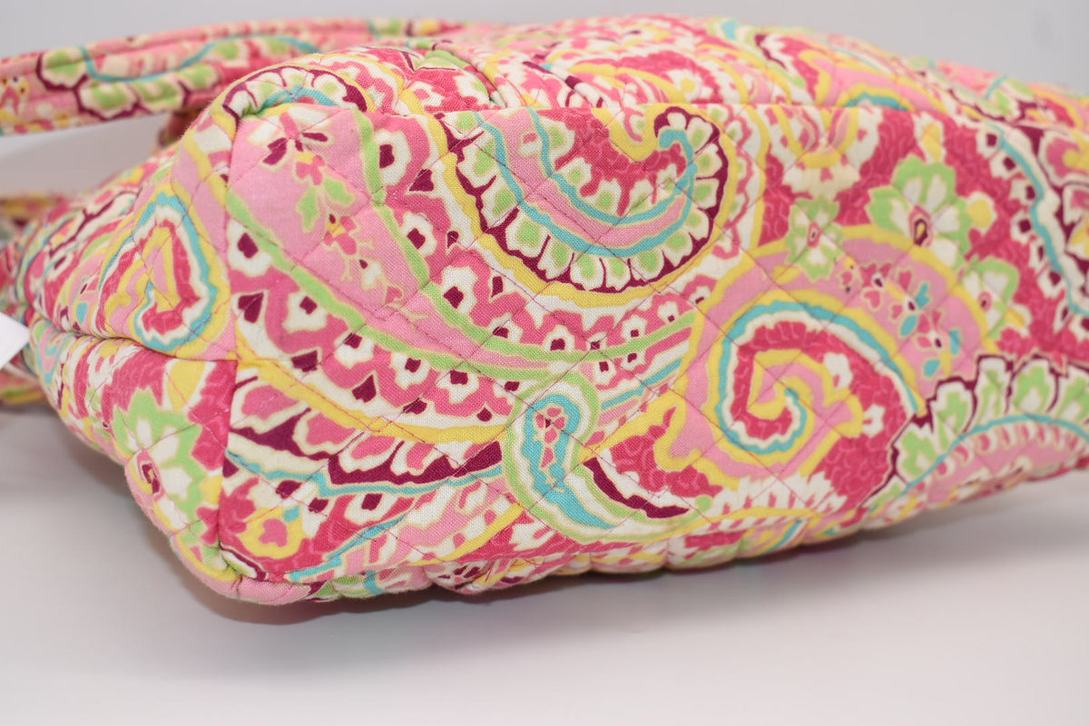 Vera Bradley Large Betsy Shoulder Tote Bag in "Capri Melon" Pattern