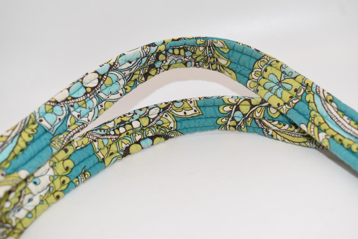 Vera Bradley Villager Tote Bag in "Peacock" Pattern