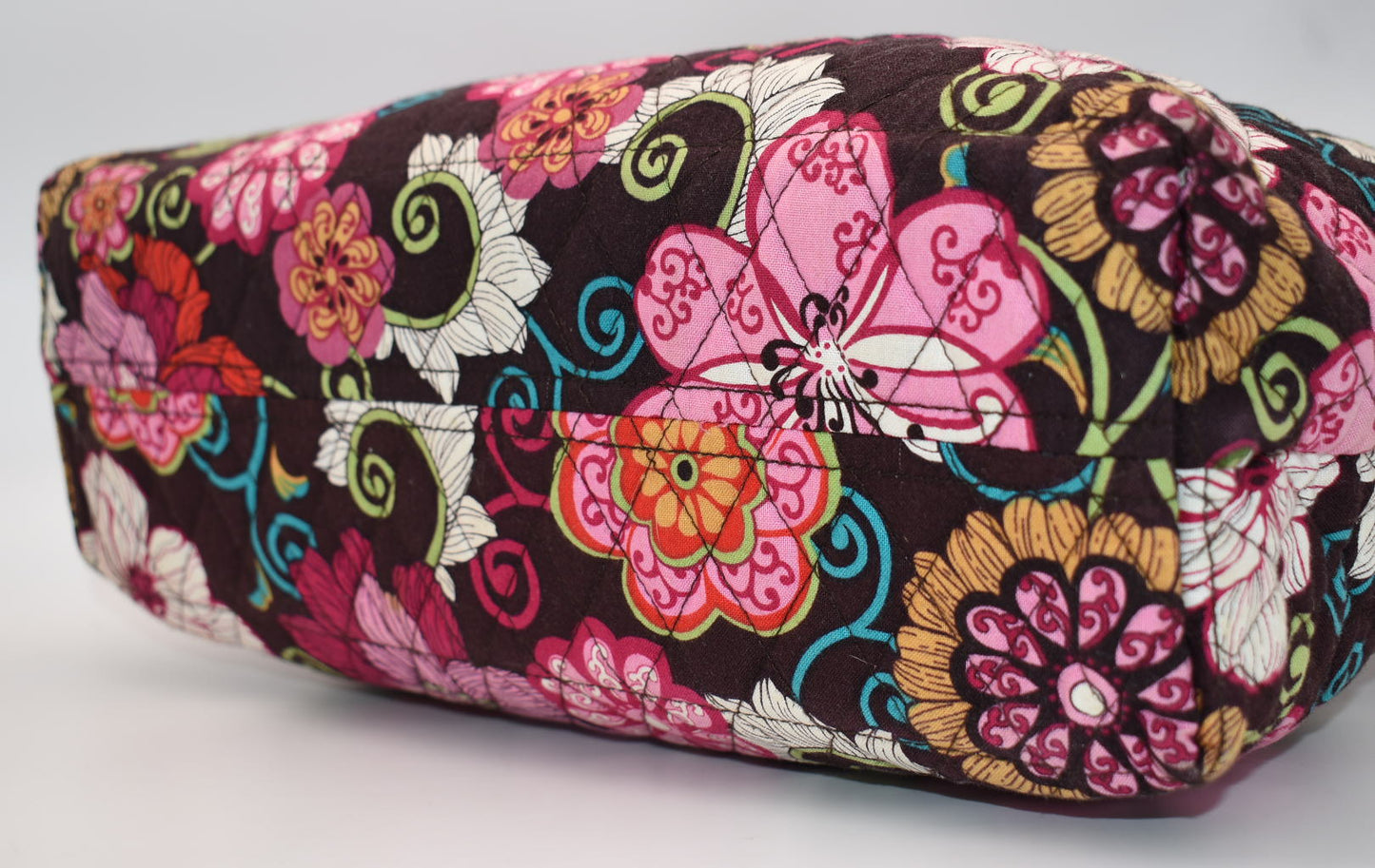 Vera Bradley East West Tote Bag in "Mod Floral - Pink" Pattern