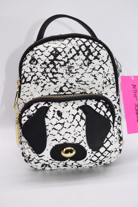 Betsey Johnson Kitsch Dog Mini Backpack