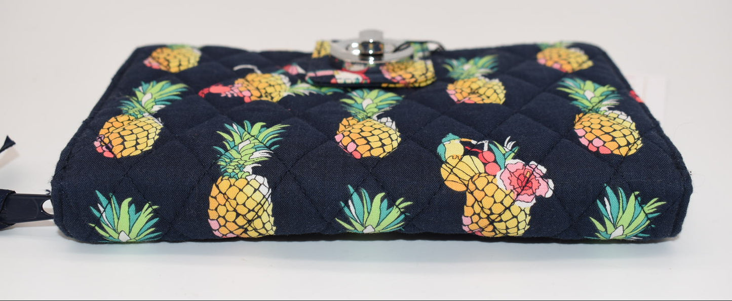 Vera Bradley RFID Turnlock Wallet in "Toucan Party" Pattern