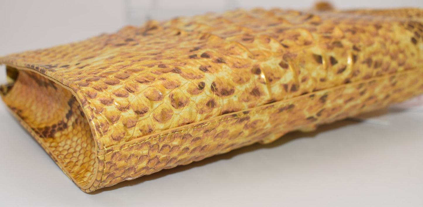 Brahmin Daisy Wristlet in Canary Ombre Melbourne