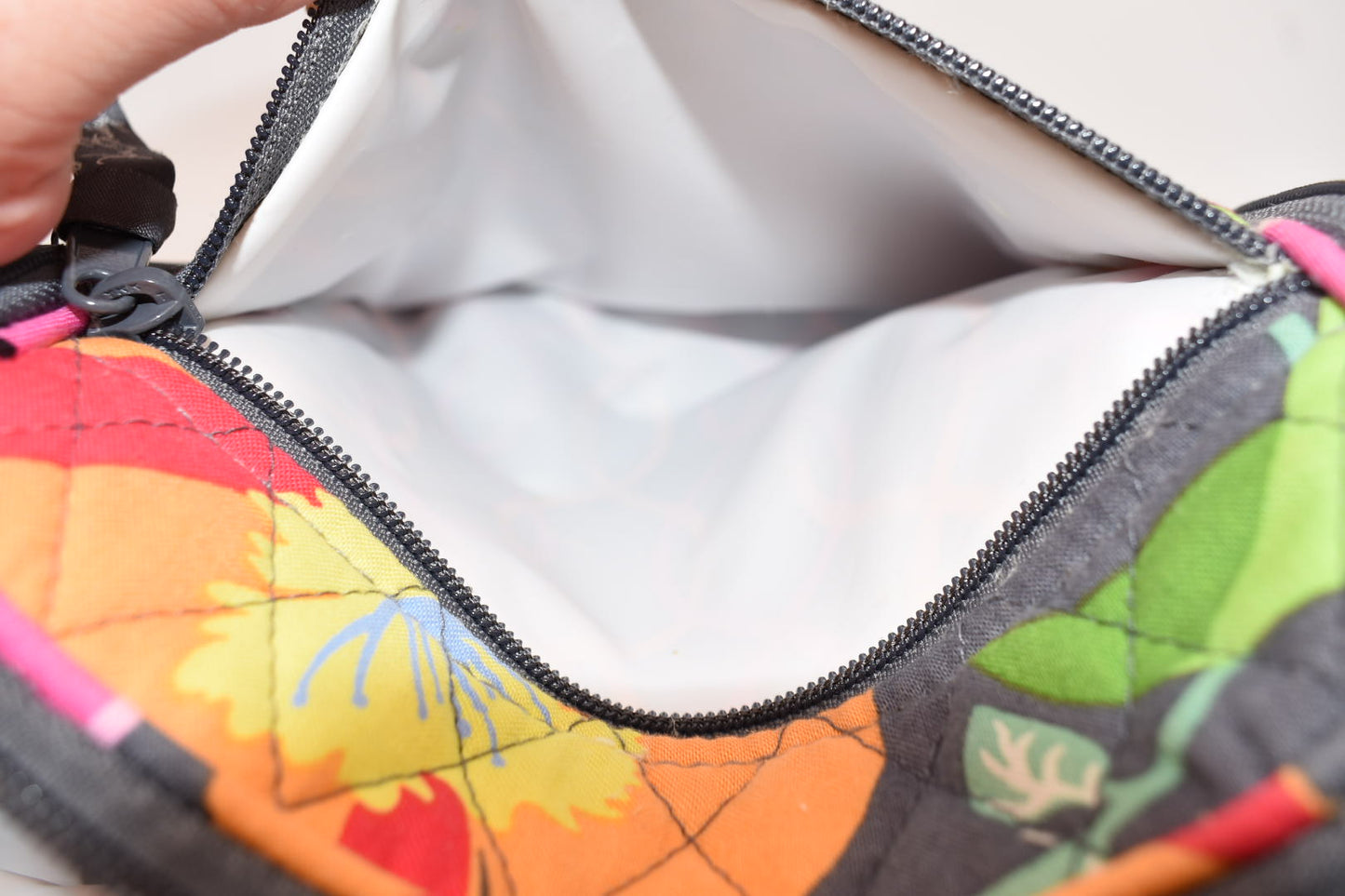 Vera Bradley Insulated Lunch Bag in "Jazzy Blooms" Pattern