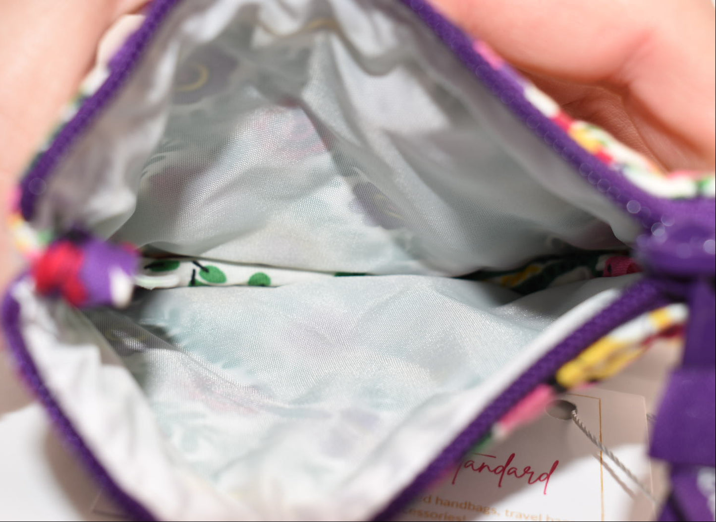 Vera Bradley Zip Coin Purse in "Viva La Vera" Pattern