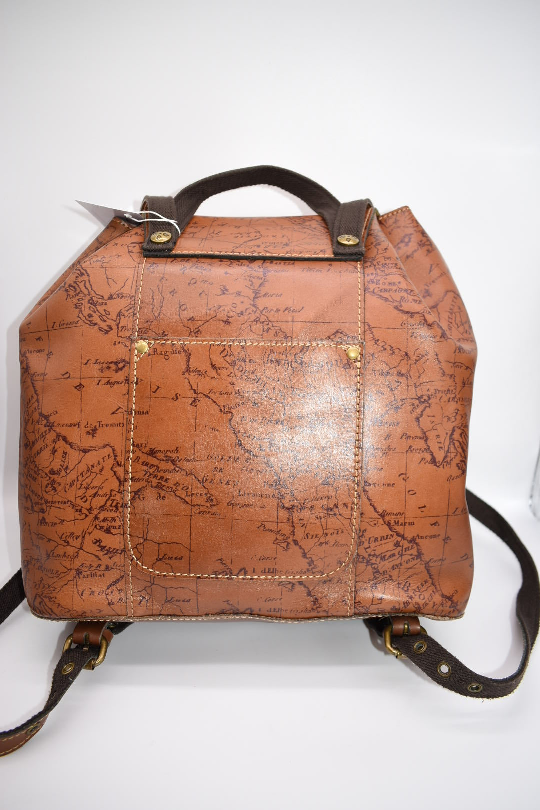 Patricia Nash Casape Backpack in Signature Map