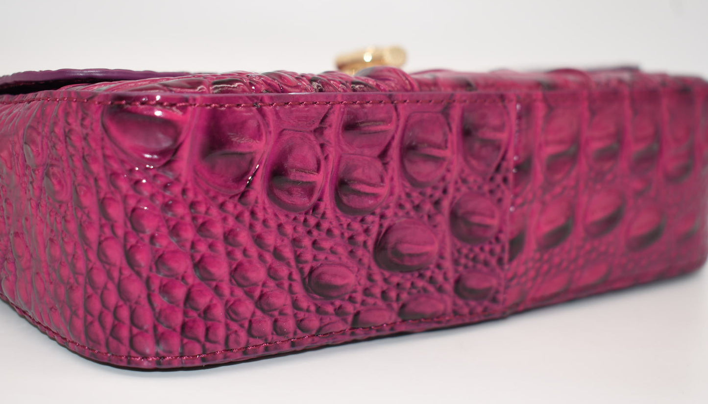 Brahmin Rosa Crossbody Bag in Sugar Plum Melbourne