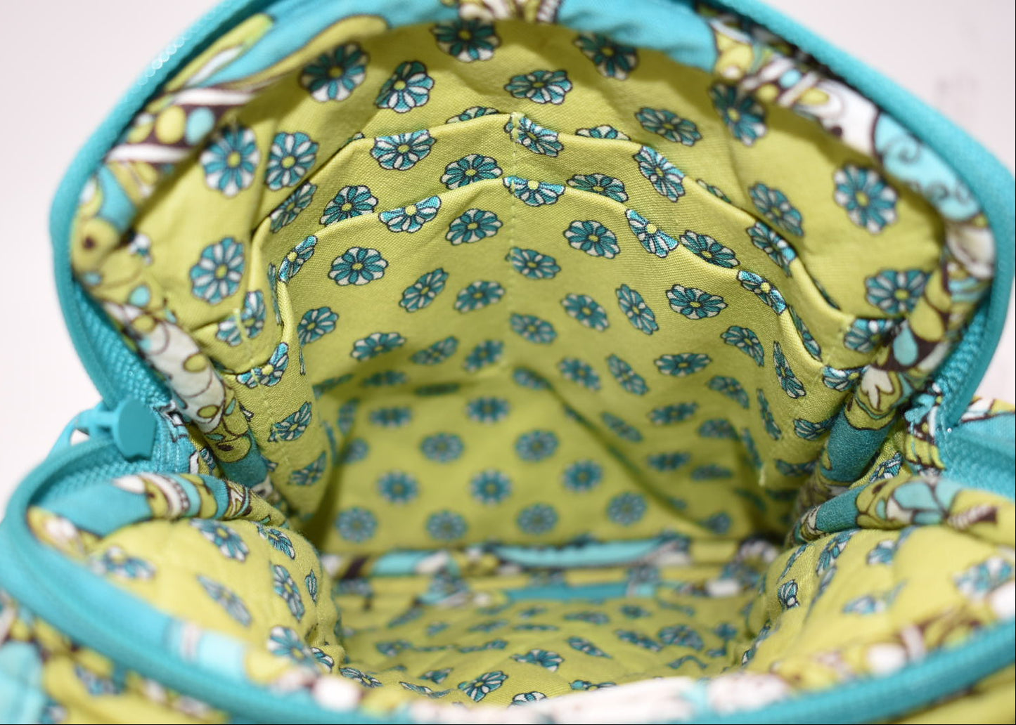 Vera Bradley Mini Hipster Crossbody Bag in "Peacock" Pattern
