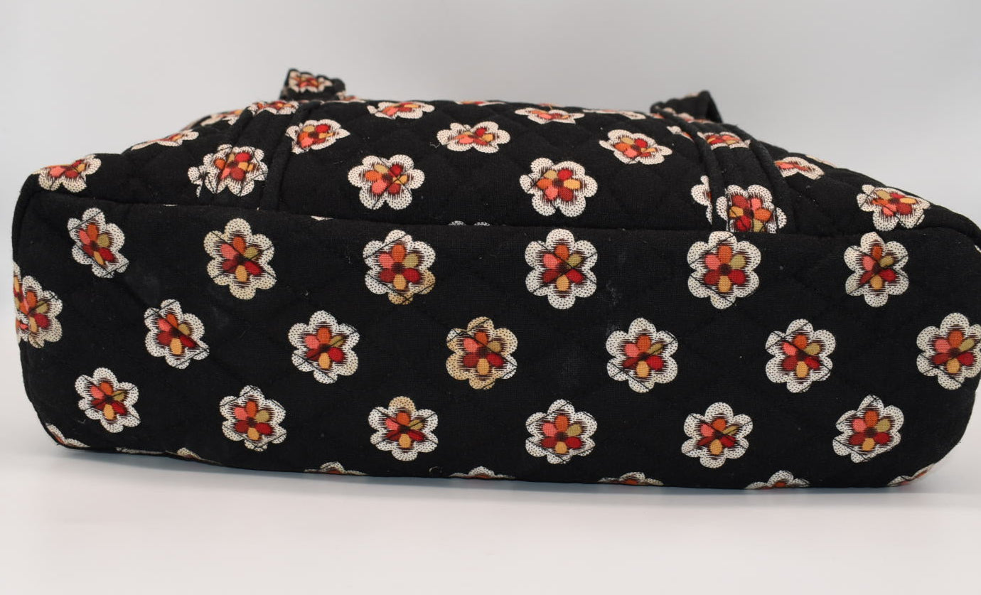 Vera Bradley Large Betsy Shoulder Bag in "Pirouette" Pattern