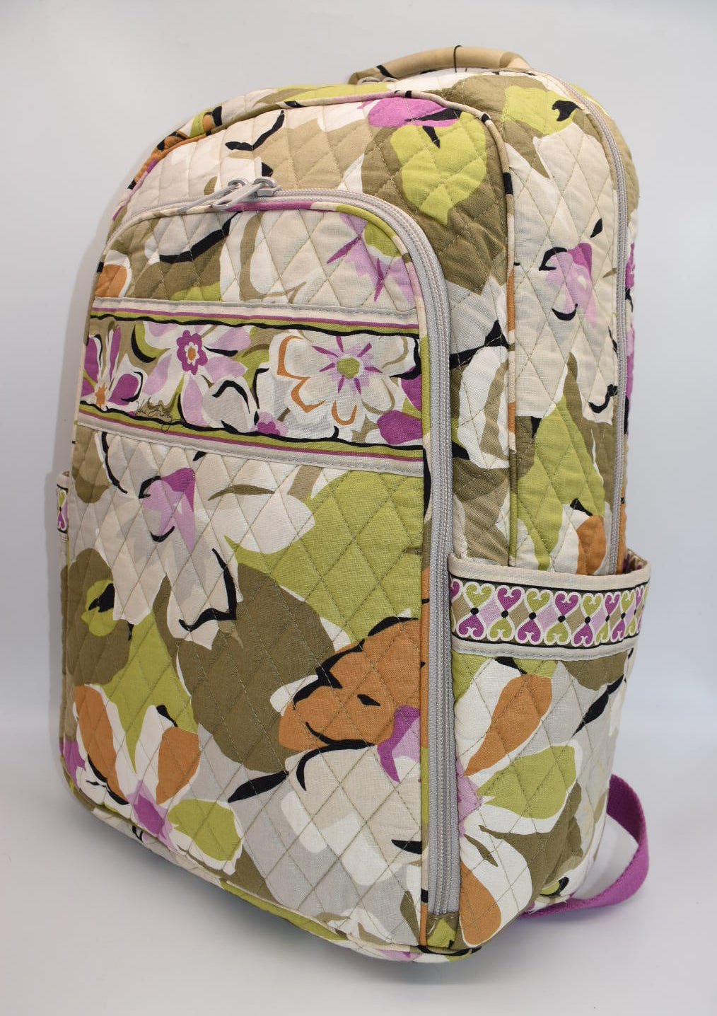 Vera Bradley Campus Laptop Backpack in "Portobello Road" Pattern
