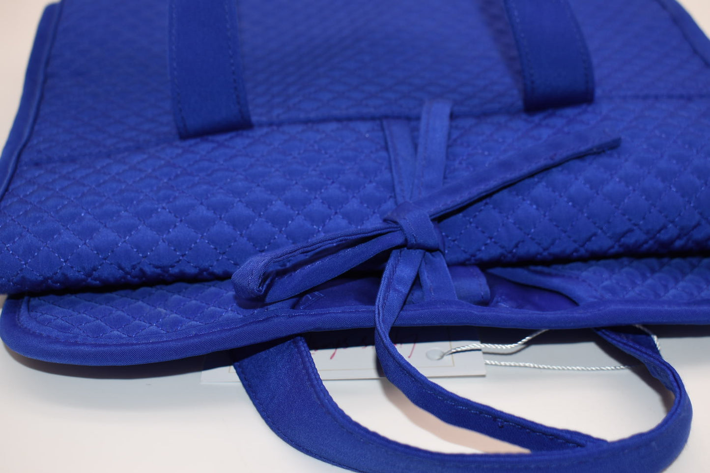 Vera Bradley Iconic Hanging Travel Organizer in Microfiber Royal Blue