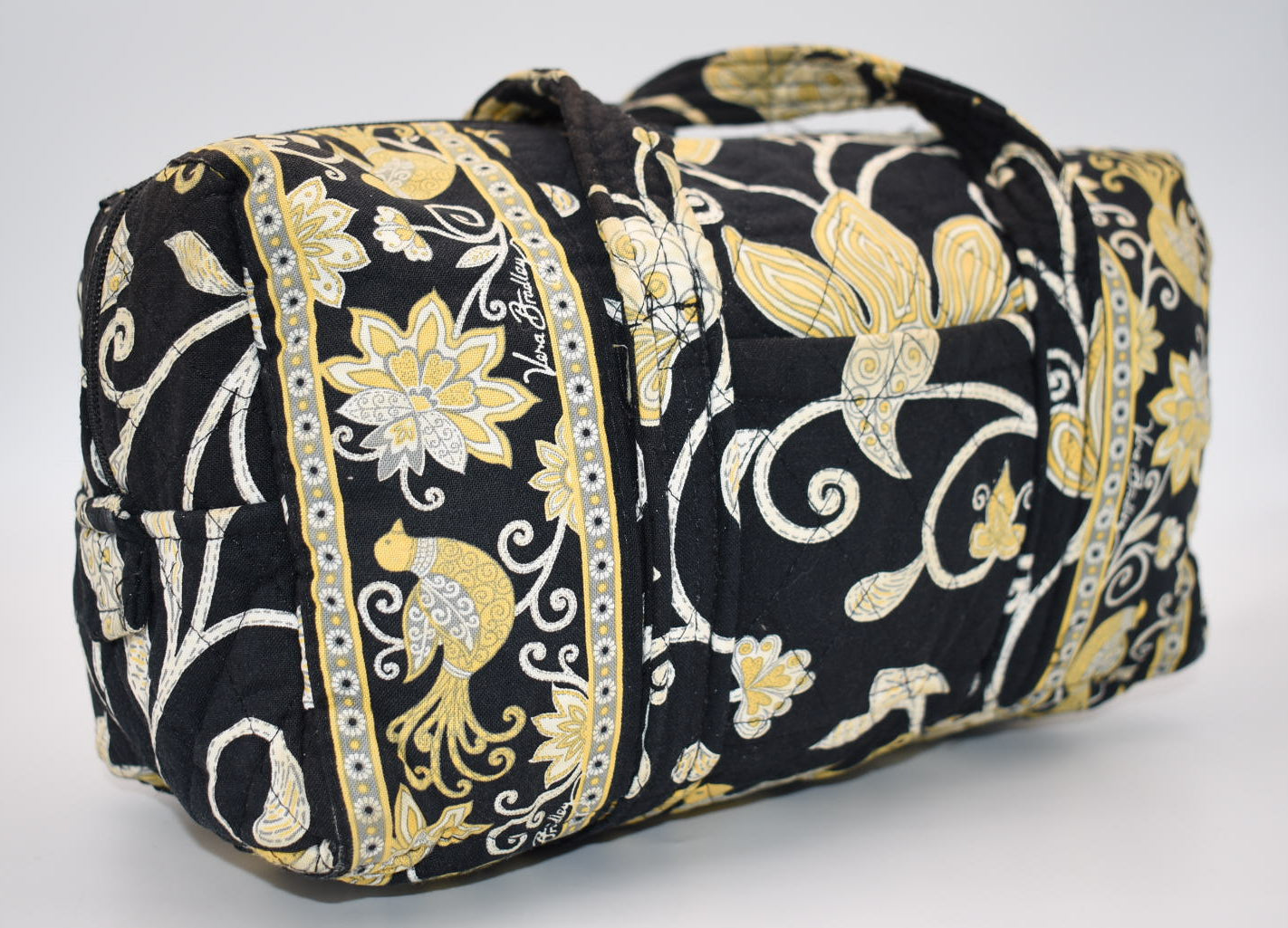 Vera Bradley 100 Shoulder Bag in "Yellow Bird" Pattern