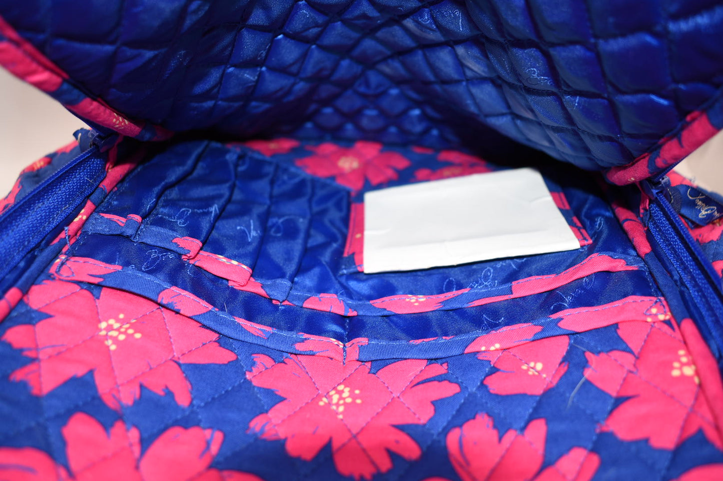 Vera Bradley Campus Backpack in "Art Poppies" Pattern