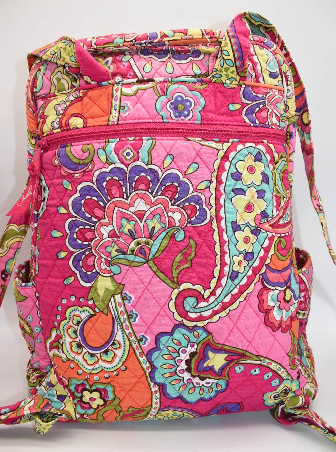 Vera Bradley Ultimate Backpack in "Pink Swirls" Pattern