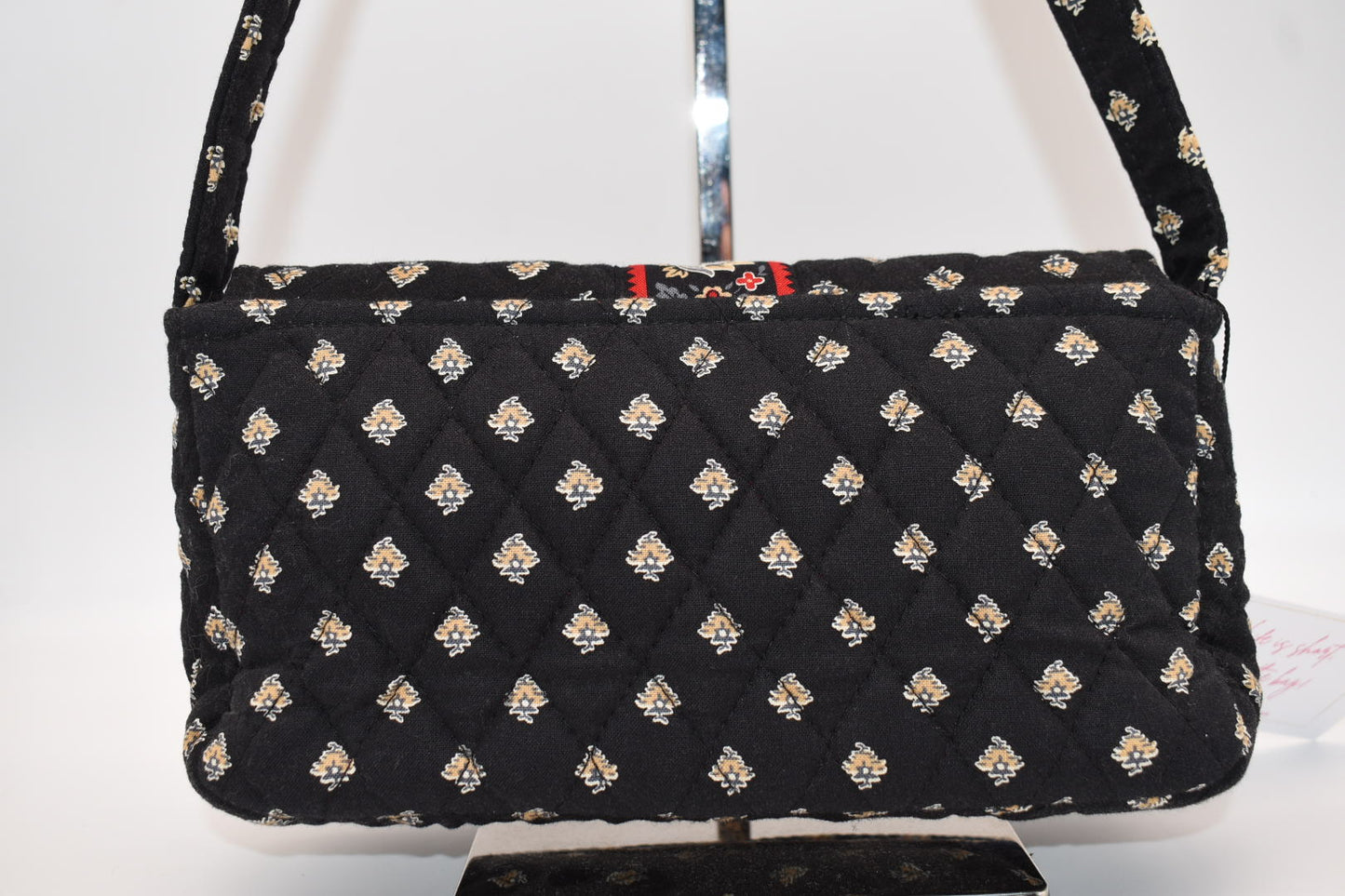 Vera Bradley Shoulder Bag in "Classic Black" Pattern